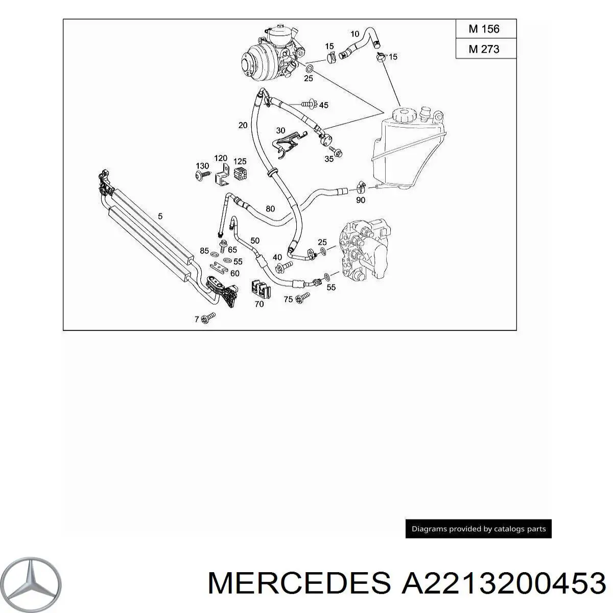A2213200453 Mercedes 