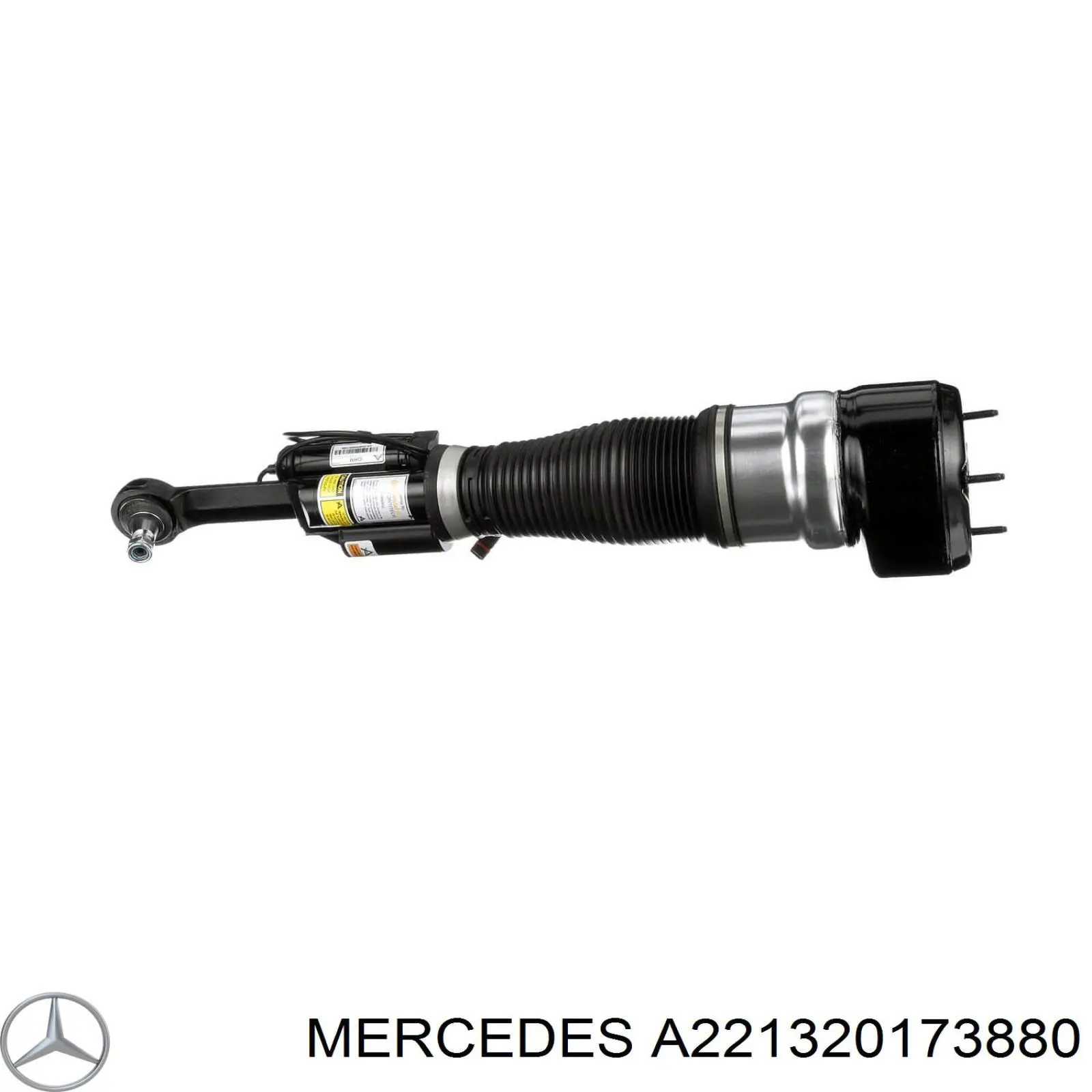 A221320173880 Mercedes amortecedor dianteiro esquerdo