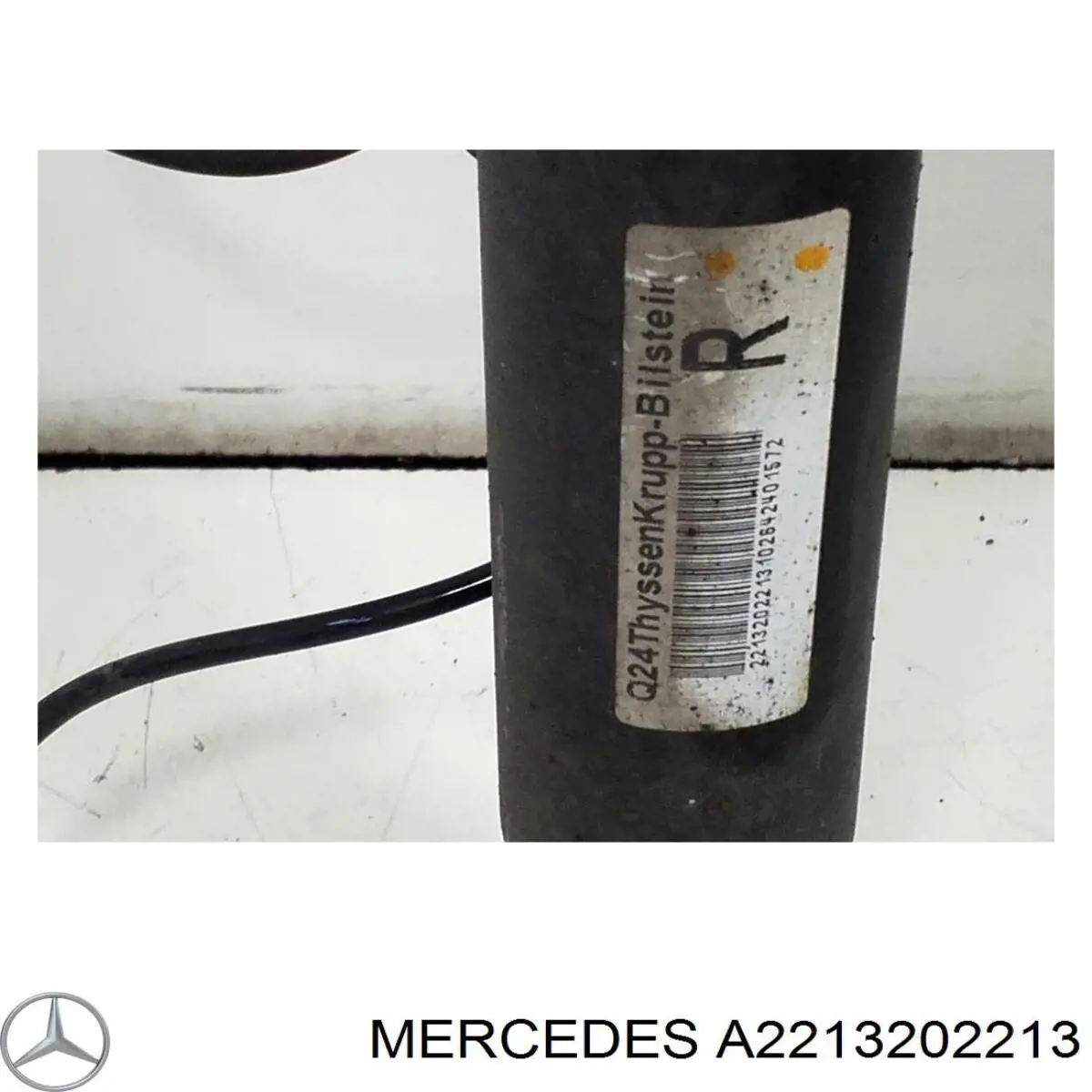 Амортизатор задний правый A2213202213 Mercedes