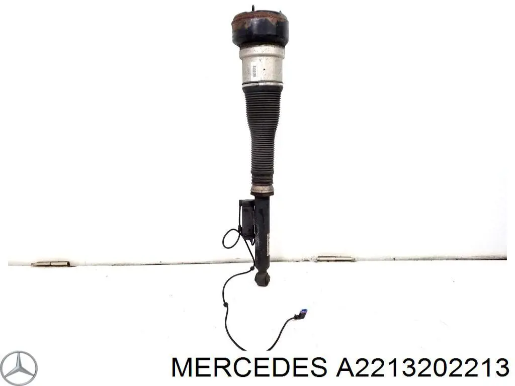 A2213202213 Mercedes amortecedor traseiro direito