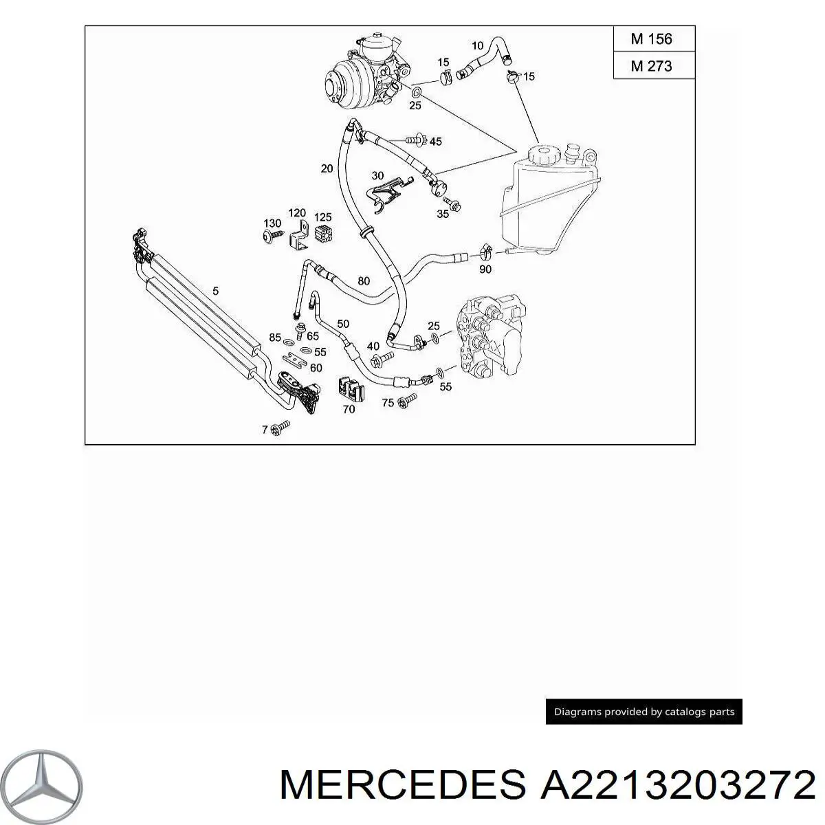 A2213203272 Mercedes 