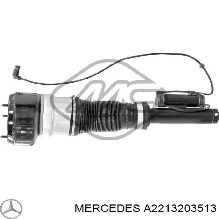 Амортизатор передний MERCEDES A2213203513