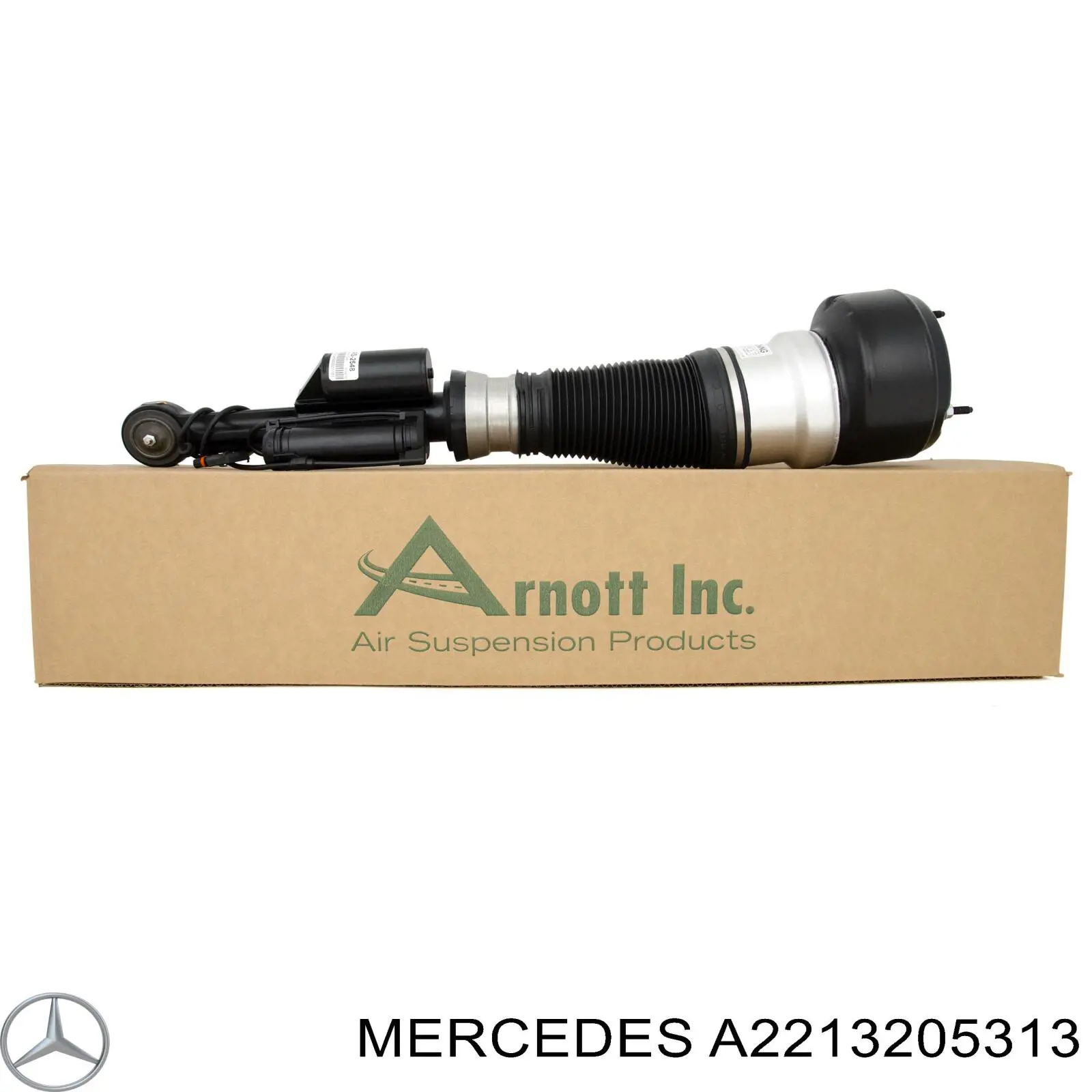 A2213205313 Mercedes amortecedor dianteiro esquerdo