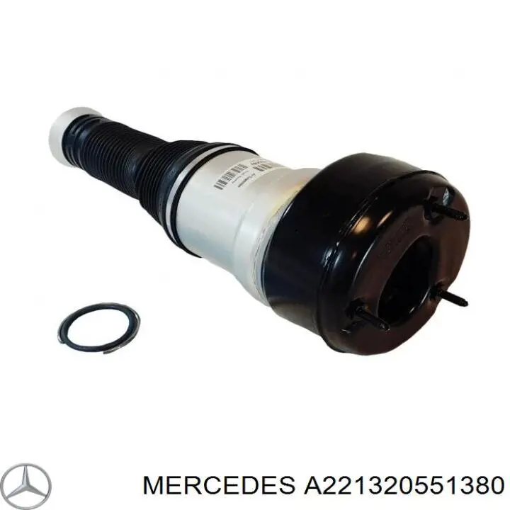 A221320551380 Mercedes амортизатор задний левый