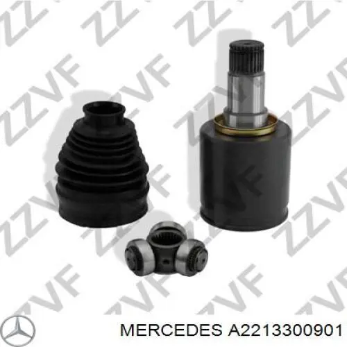 Купить A2213300901 Mercedes Вал приводной правый