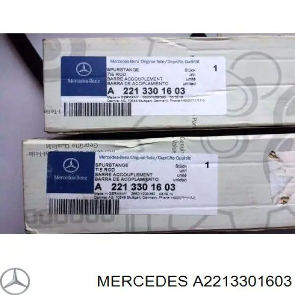 A2213301603 Mercedes tração de direção