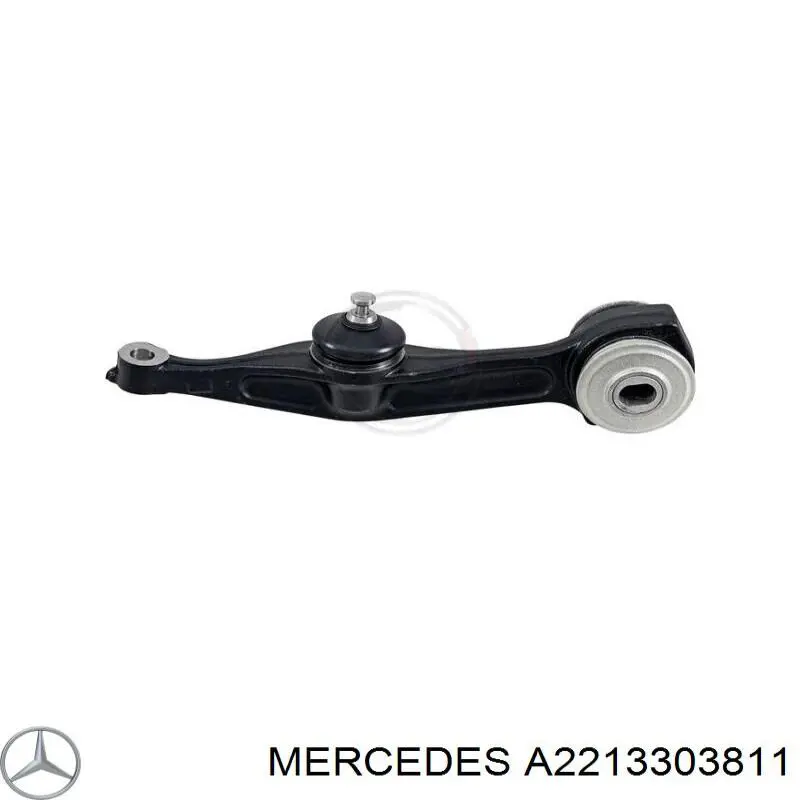 Купить A2213303811 Mercedes Нижний правый рычаг передней подвески
