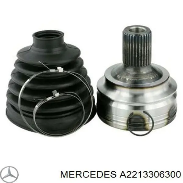 A2213306300 Mercedes semieixo (acionador dianteiro esquerdo)