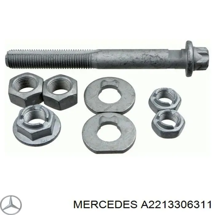 A2213306311 Mercedes braço oscilante inferior esquerdo de suspensão dianteira