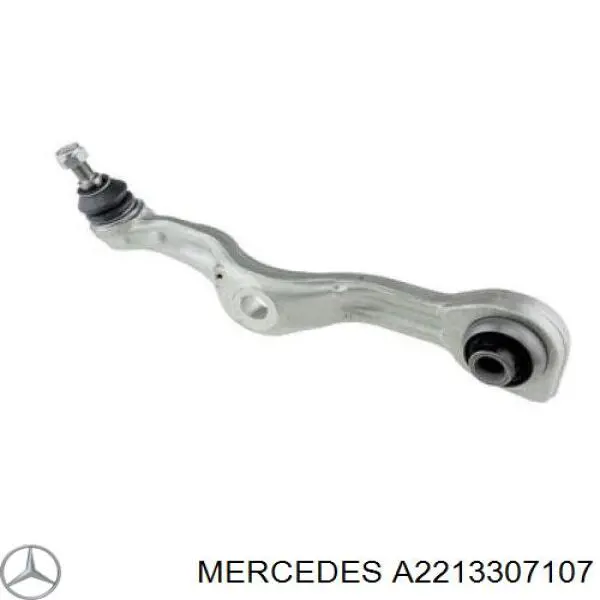 A2213307107 Mercedes braço oscilante inferior esquerdo de suspensão dianteira