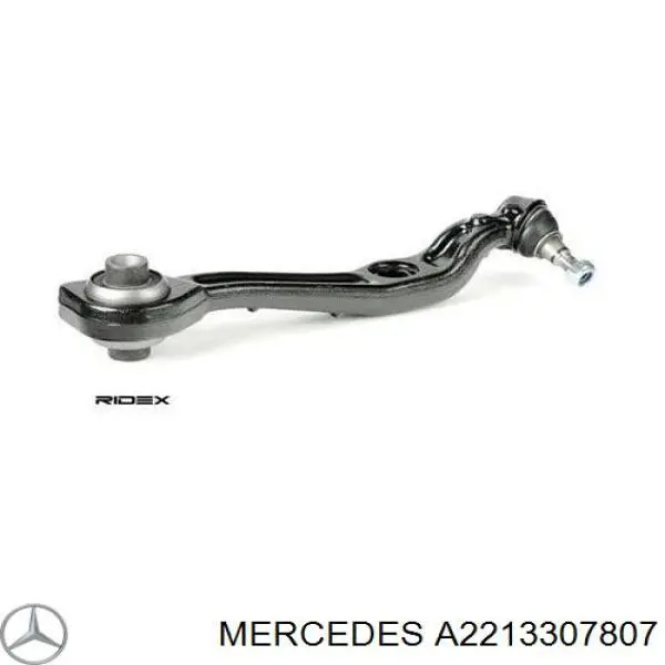 Купить A2213307807 Mercedes Нижний правый рычаг передней подвески
