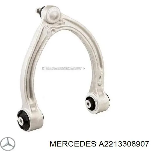 A2213308907 Mercedes braço oscilante superior esquerdo de suspensão dianteira