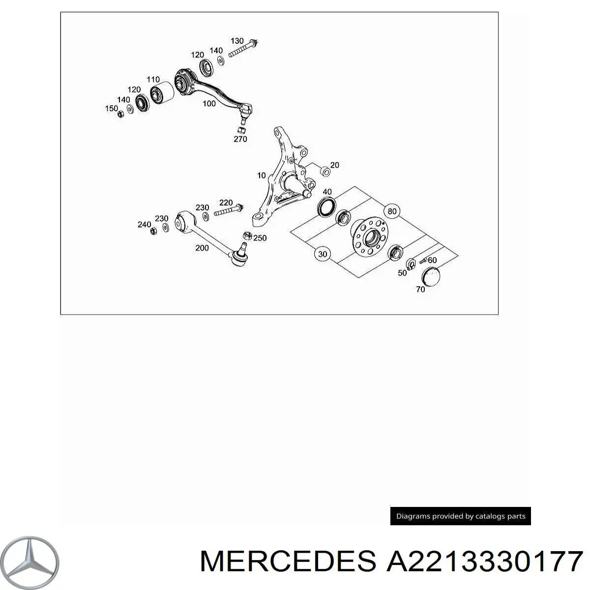 A2213330177 Mercedes 