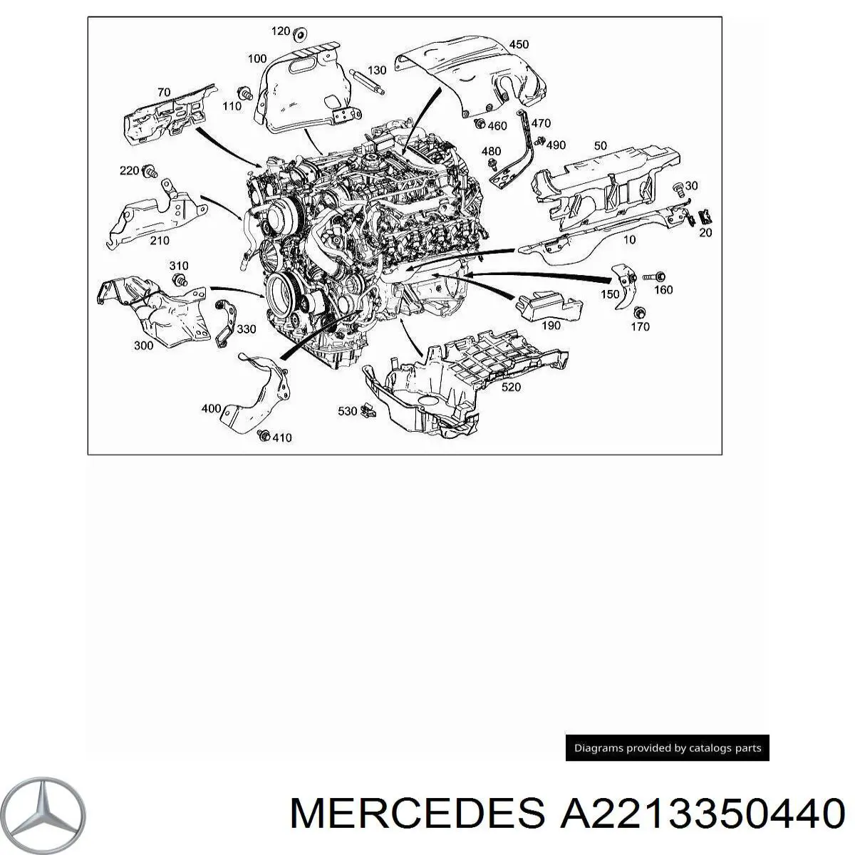 A2213350440 Mercedes 