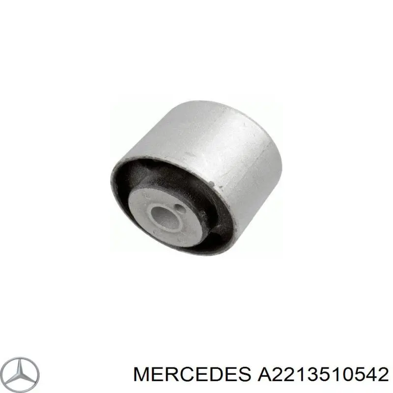 Bloco silencioso traseiro de travessa de fixação de redutor traseiro para Mercedes S (W221)