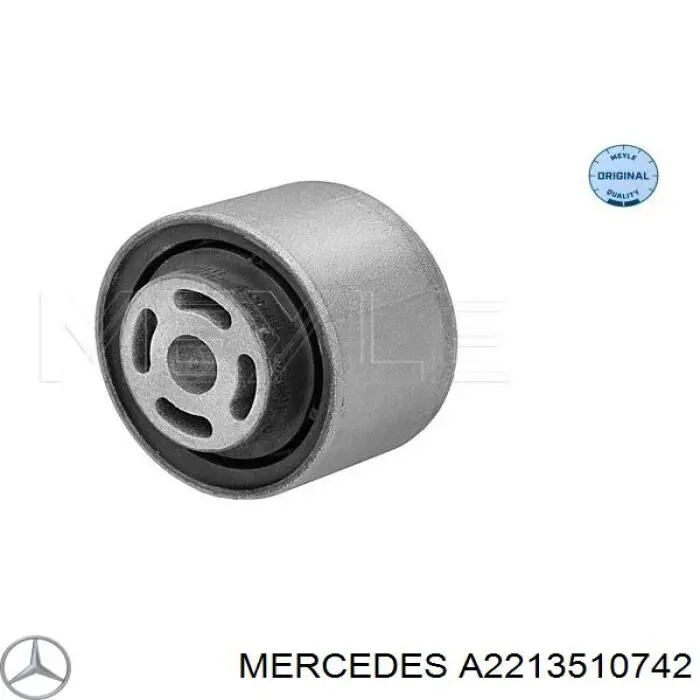 A2213510742 Mercedes Сайлентблок траверсы крепления заднего редуктора передний