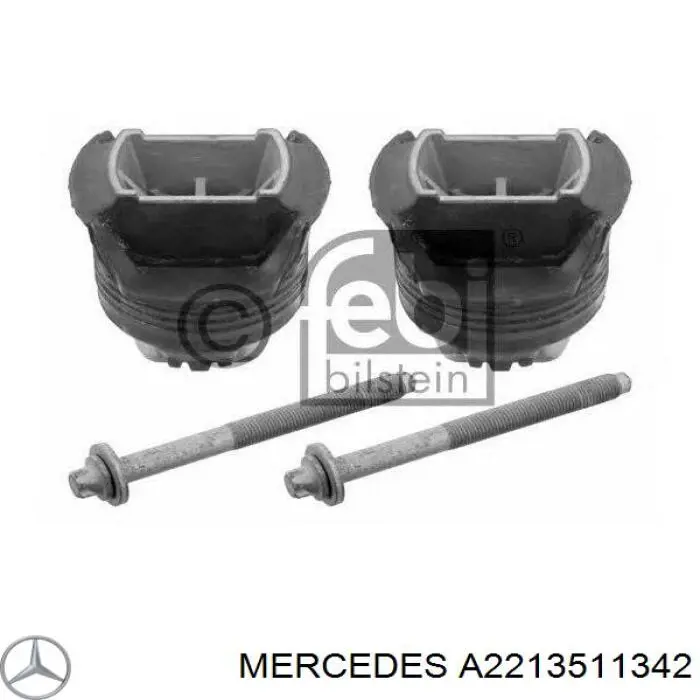A2213511342 Mercedes сайлентблок задней балки (подрамника)