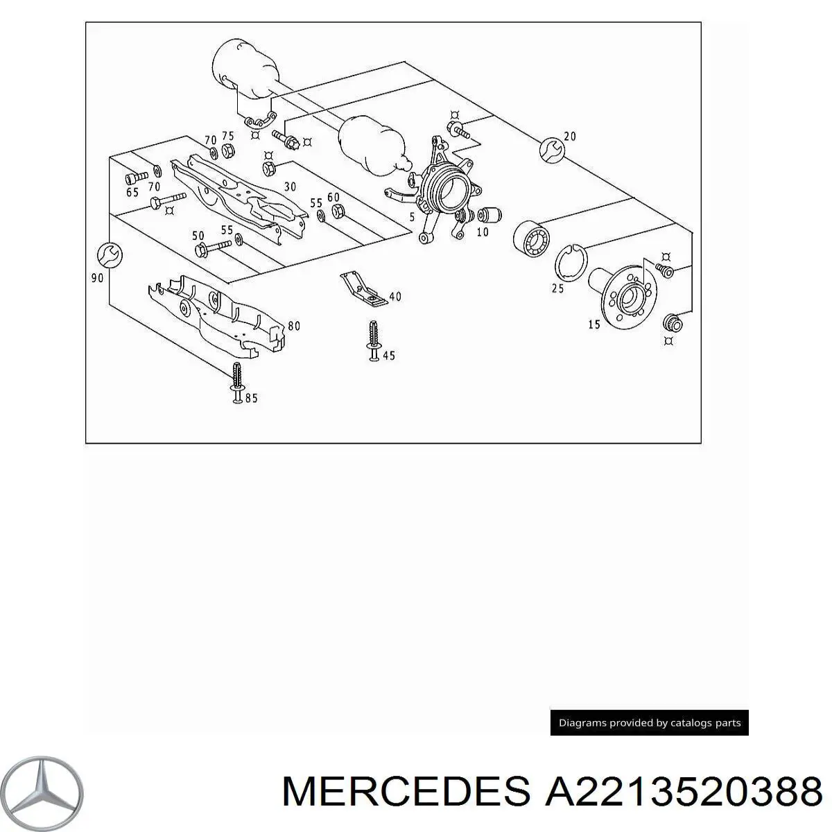 A2213520388 Mercedes 