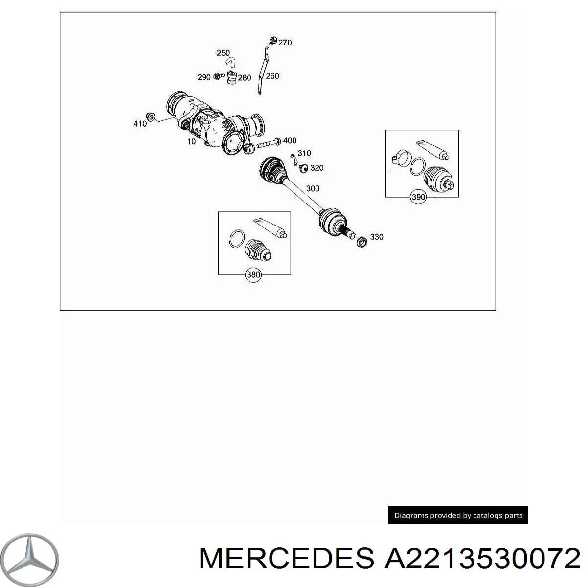 A2213530072 Mercedes 