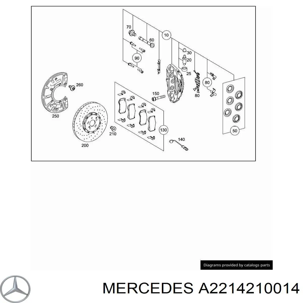  A2214210014 Mercedes