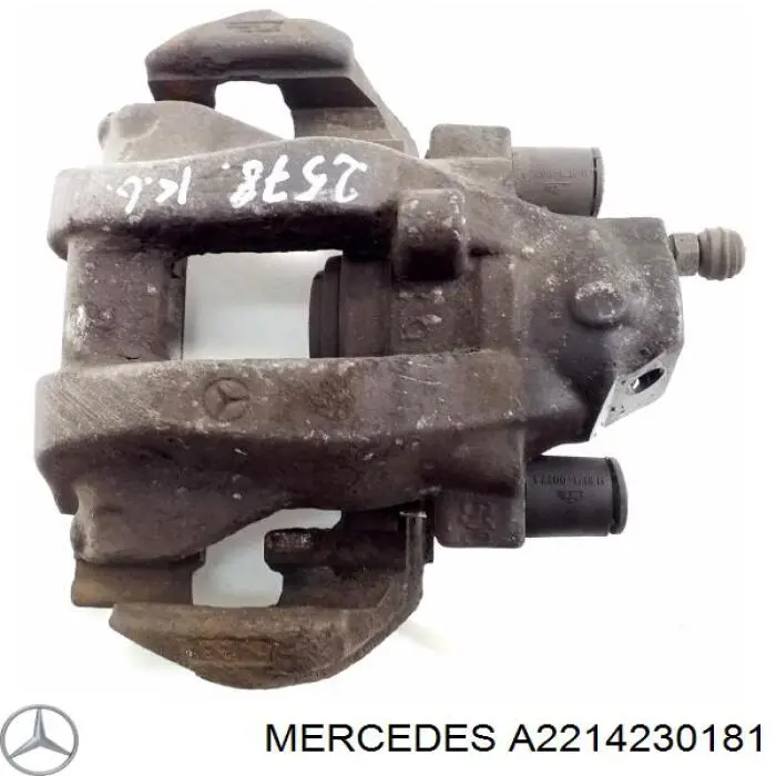 Суппорт тормозной задний правый Mercedes A2214230181