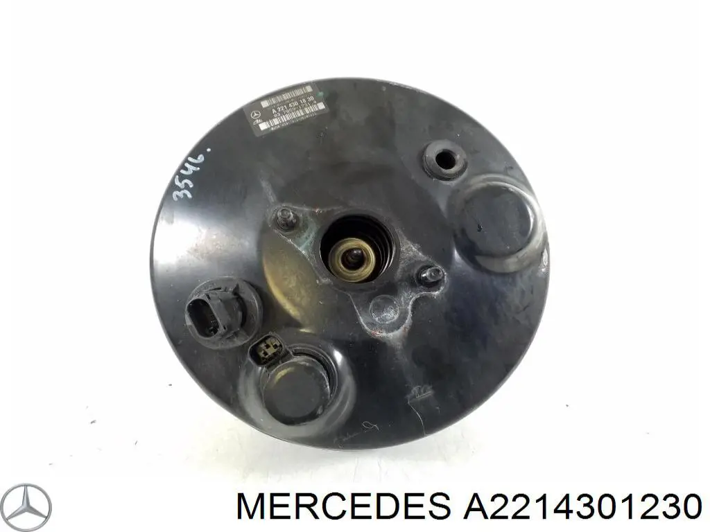 A2214301230 Mercedes Усилитель тормоза вакуумный