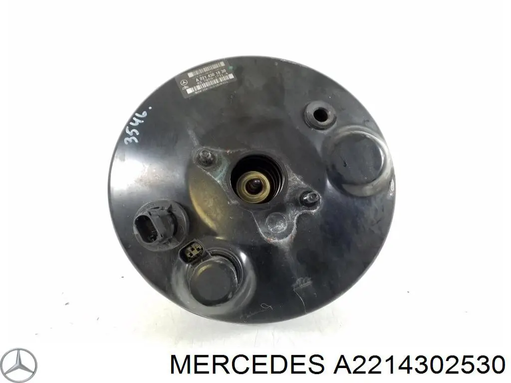 A2214302530 Mercedes reforçador dos freios a vácuo