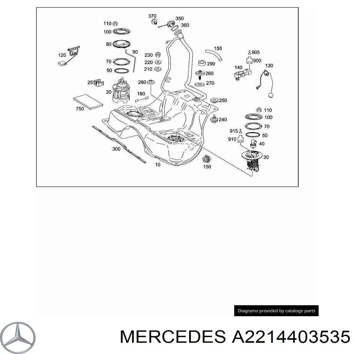 A2214403535 Mercedes 