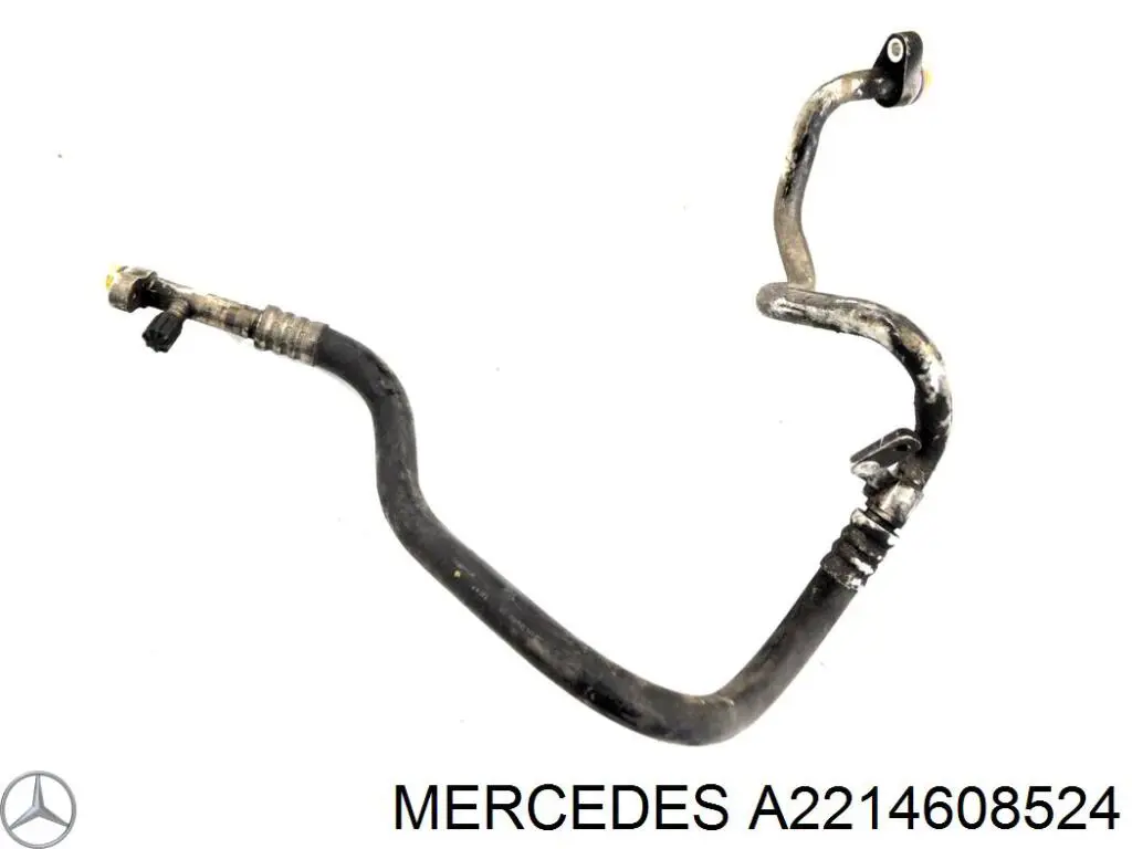 Трубка высокого давления ГУР Mercedes A2214608524