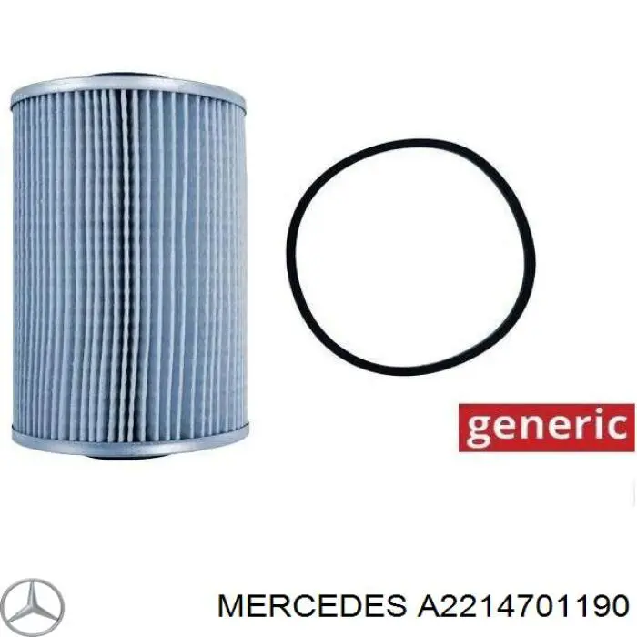 2214701190 Mercedes módulo de bomba de combustível com sensor do nível de combustível