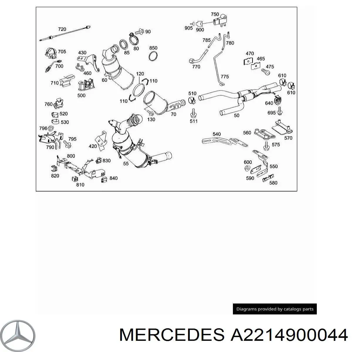  A2214900044 Mercedes