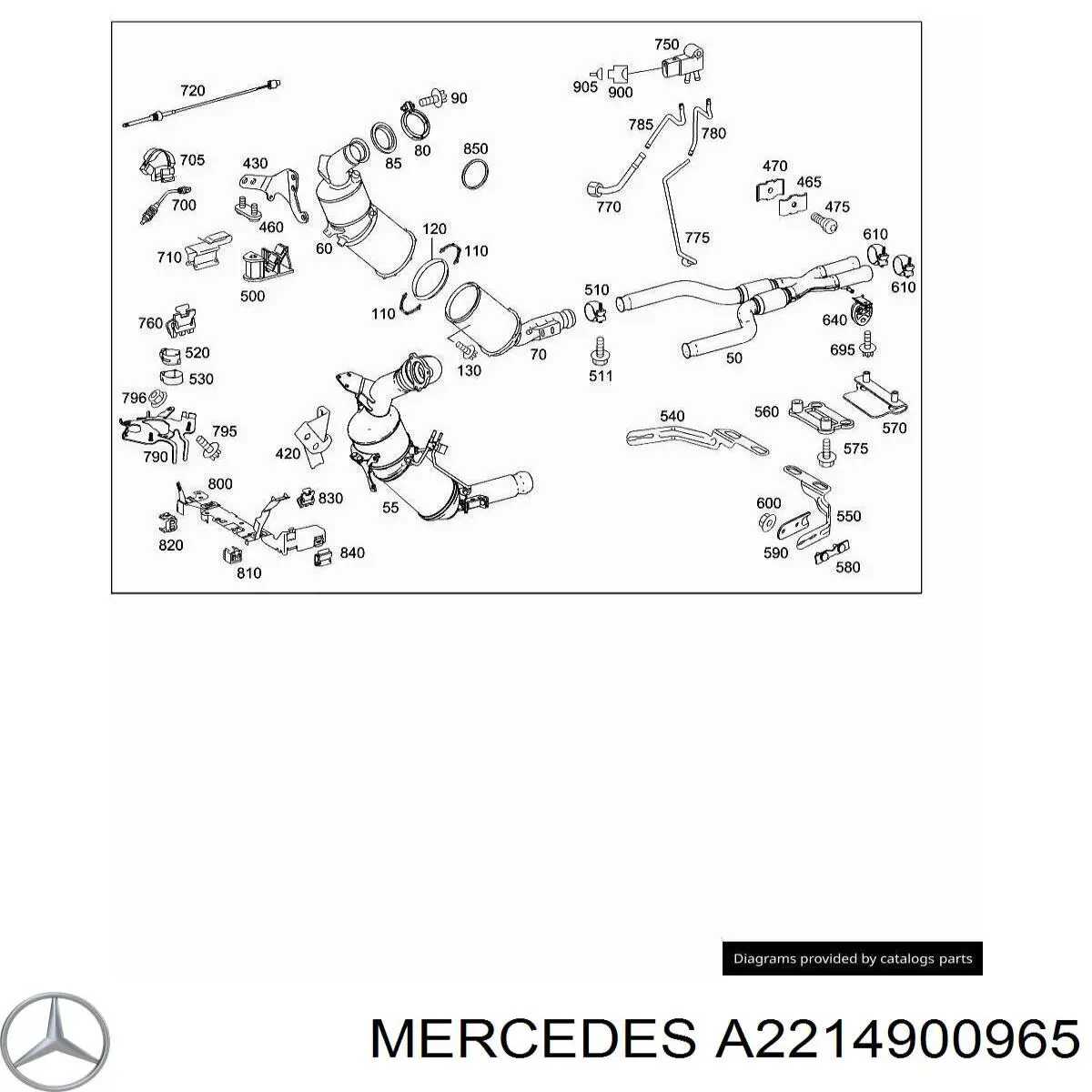 A2214900965 Mercedes 