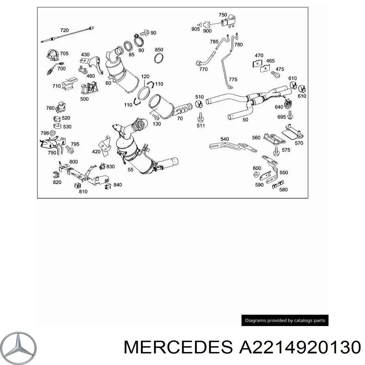 Купить A2214920130 Mercedes 