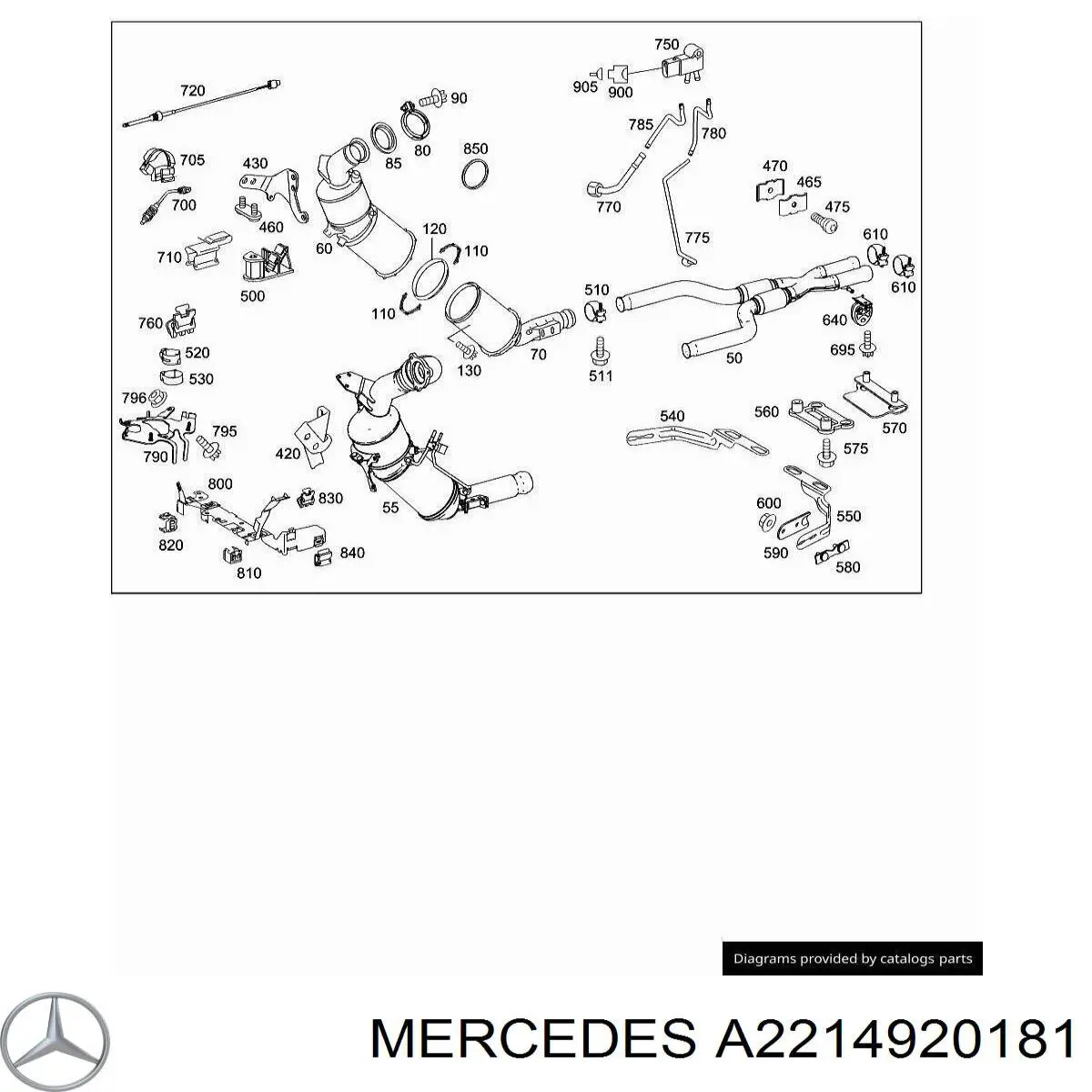 A2214920181 Mercedes 