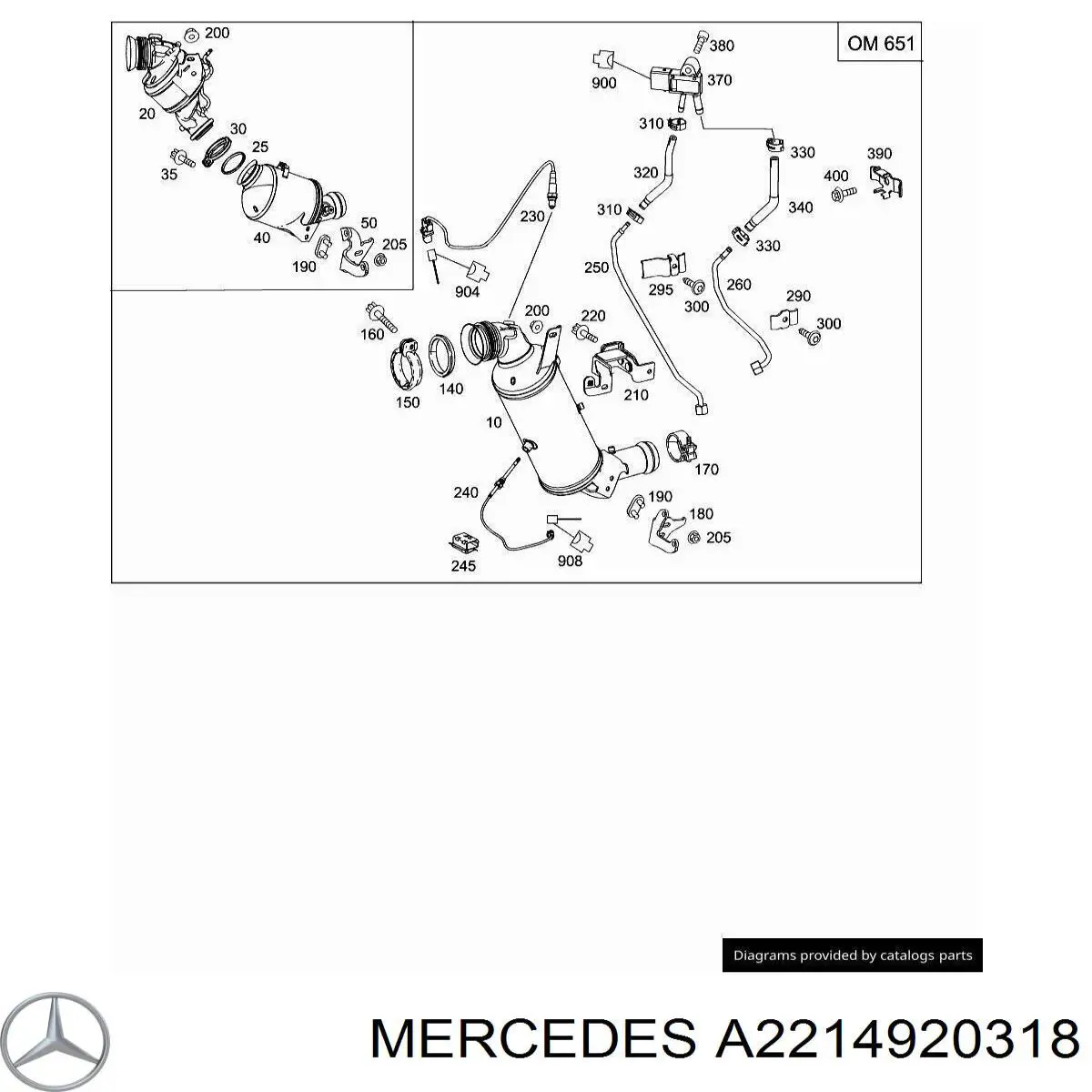 Купить A2214920318 Mercedes 