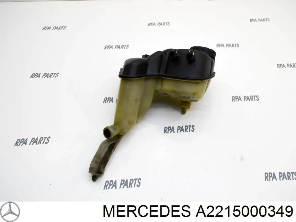 Tanque de expansão do sistema de esfriamento A2215000349 Mercedes