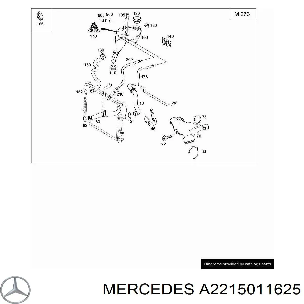 A2215011625 Mercedes