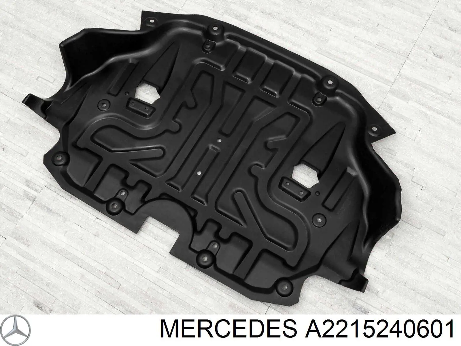 2215241301 Mercedes proteção de motor, de panela (da seção de motor)