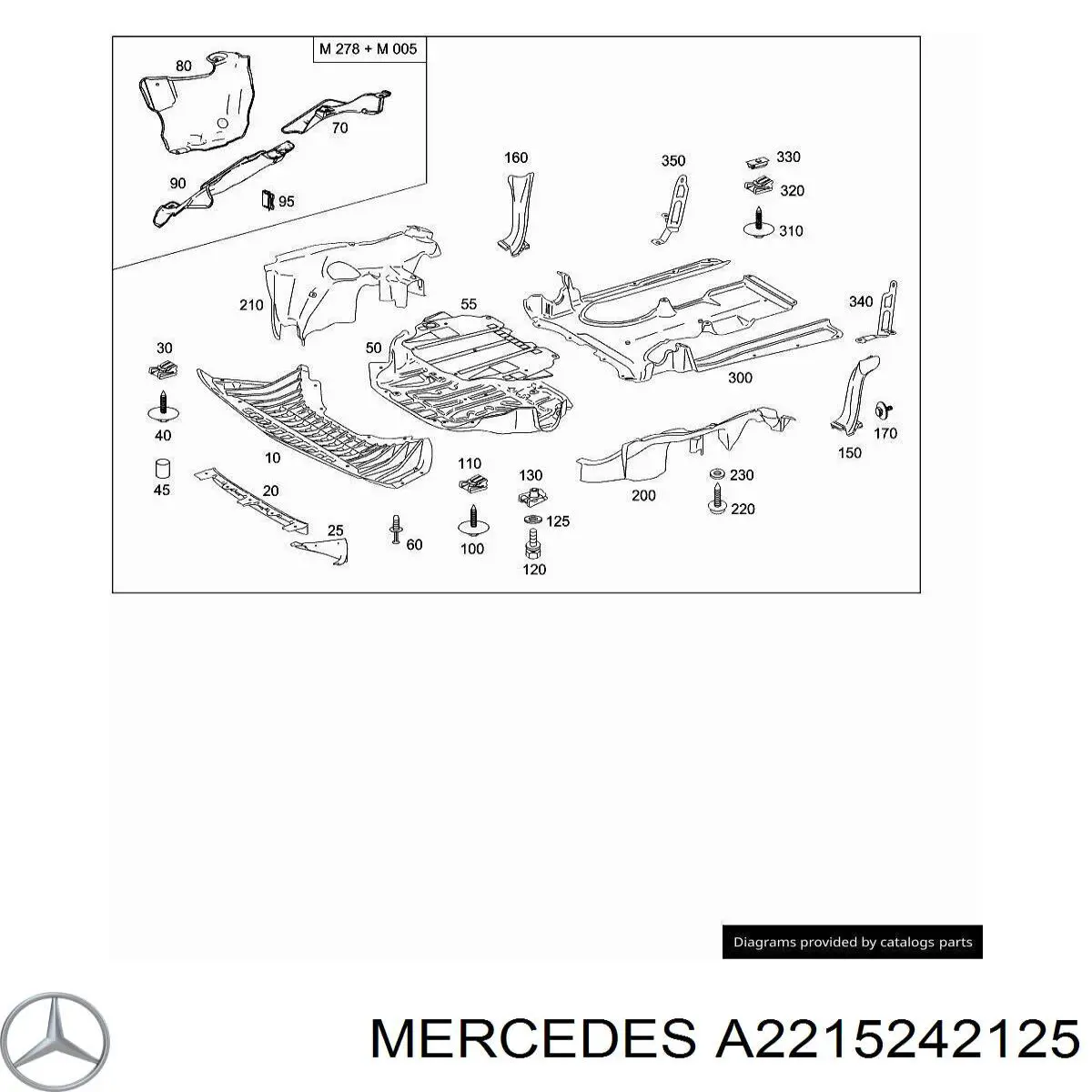 A2215242125 Mercedes 