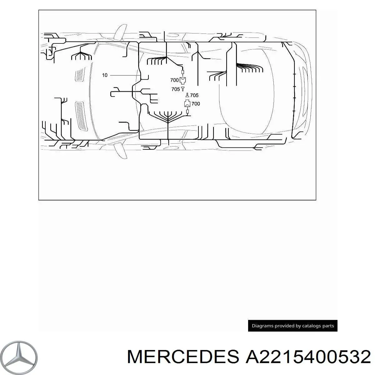 A2215400532 Mercedes 