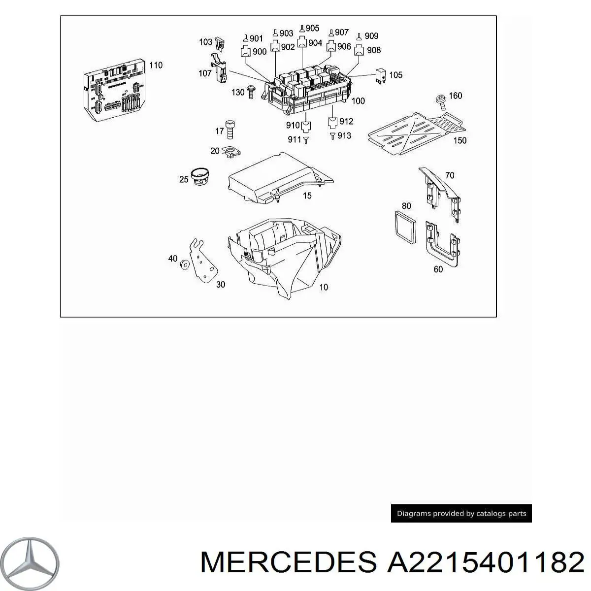 2215401182 Mercedes 