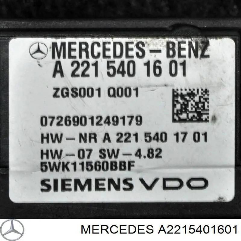 Купить A2215403001 Mercedes Модуль управления топливного насоса