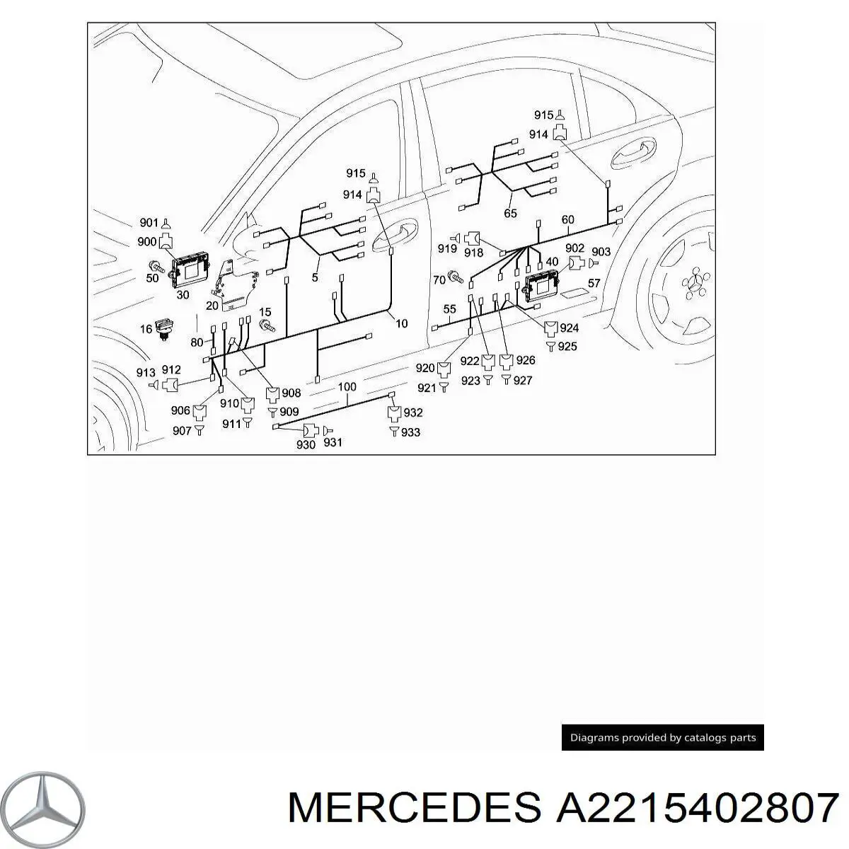 A2215402807 Mercedes 