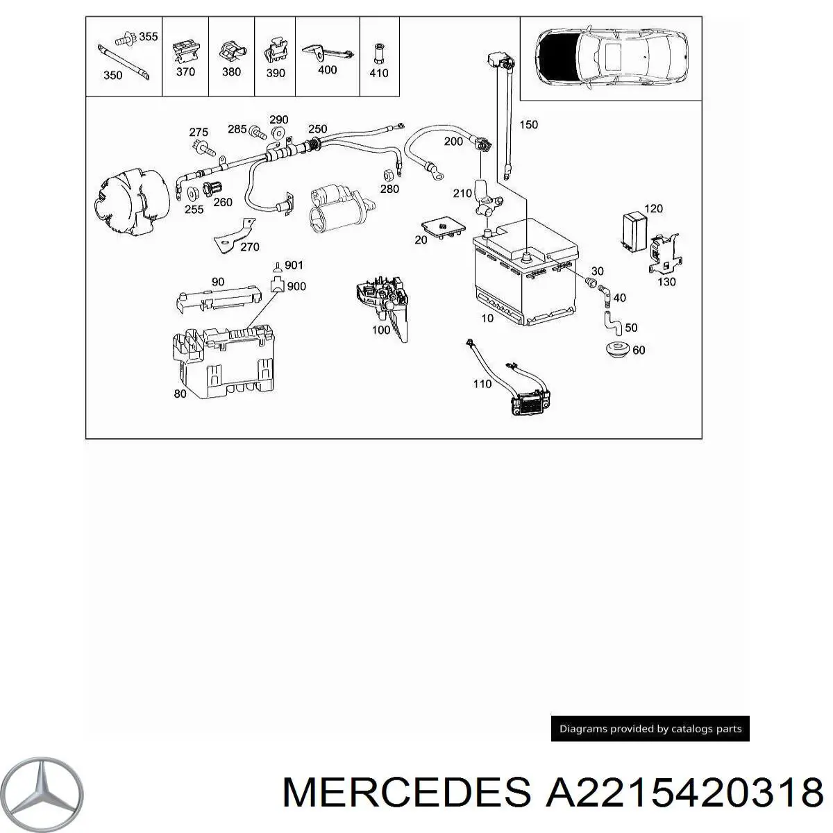  A2215420318 Mercedes