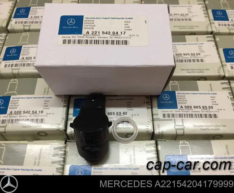 A22154204179999 Mercedes sensor dianteiro de sinalização de estacionamento (sensor de estacionamento)