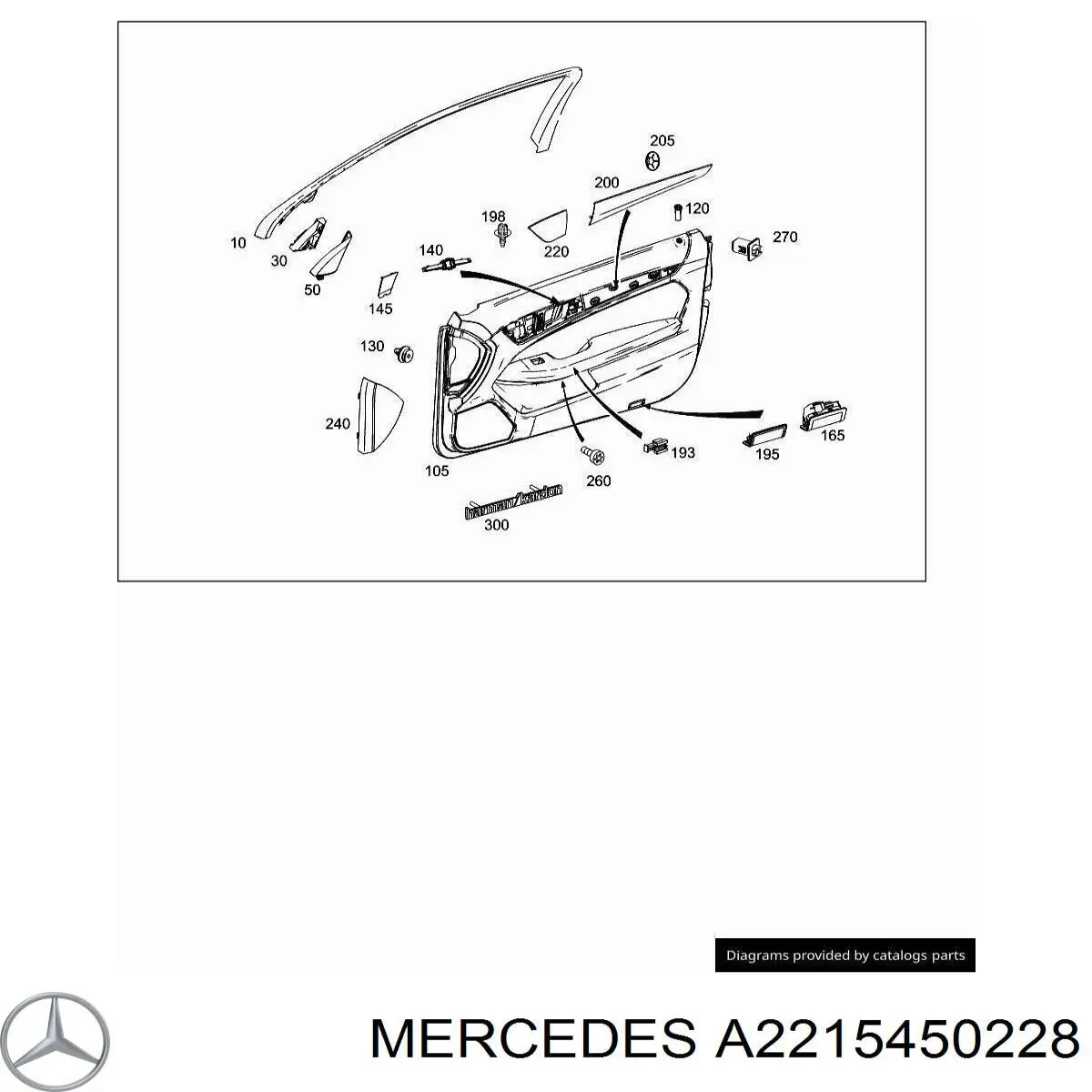  Mercedes A2215450228 цена, от 1.16 USD