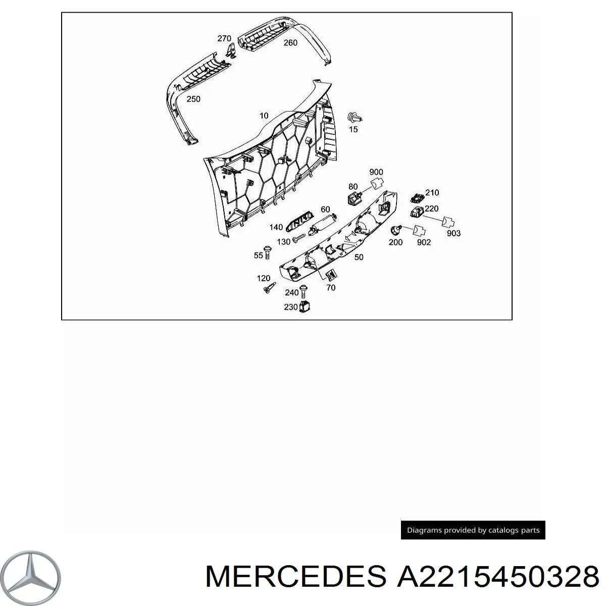 Купить A2215450328 Mercedes 