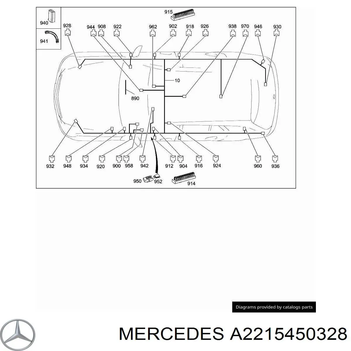  Mercedes A2215450328 цена, от 2.95 USD