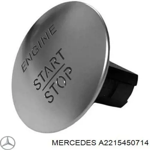 Botão de arranco de motor para Mercedes GL (X166)