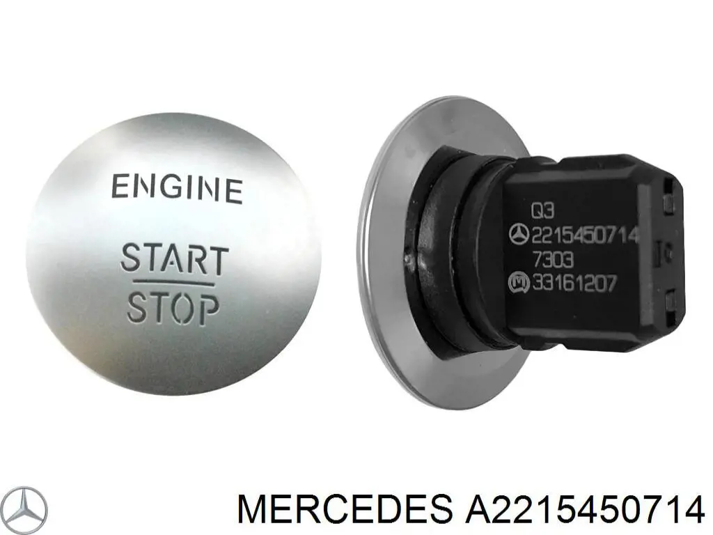 Кнопка запуску двигуна A2215450714 Mercedes